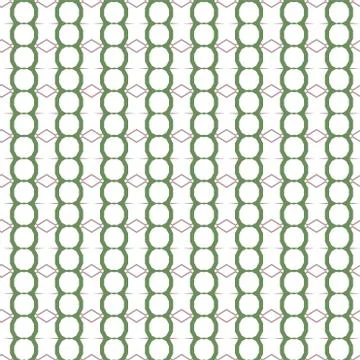 Seamless vector pattern in geometric ornamental style Illustrazione stock