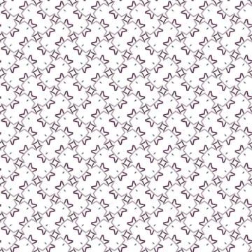 Seamless vector pattern in geometric ornamental style Stock Illustration