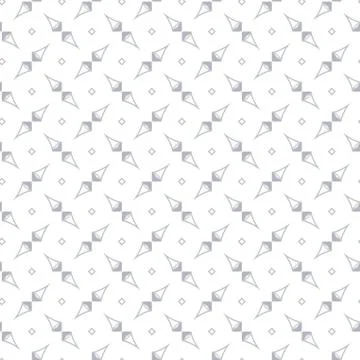 Seamless vector pattern in geometric ornamental style Stock Illustration