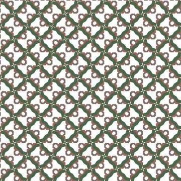 Seamless vector pattern in geometric ornamental style Stock-Illustration