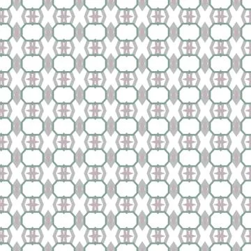 Seamless vector pattern in geometric ornamental style Иллюстрация