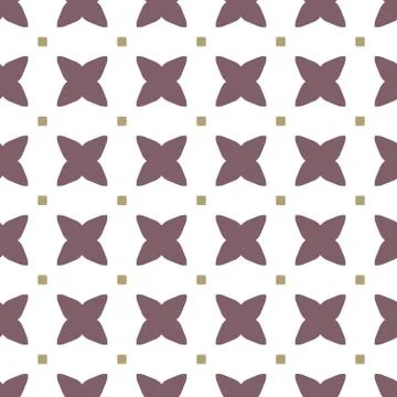 Seamless vector pattern in geometric ornamental style Illustrazione stock