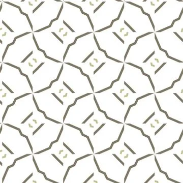 Seamless vector pattern in geometric ornamental style Stock-Illustration