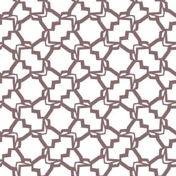 Seamless vector pattern in geometric ornamental style Illustrazione stock