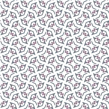 Seamless vector pattern in geometric ornamental style Stock Illustration