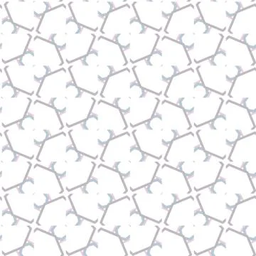 Seamless vector pattern in geometric ornamental style Illustrazione stock