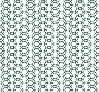 Seamless vector pattern in geometric ornamental style Illustrazione stock