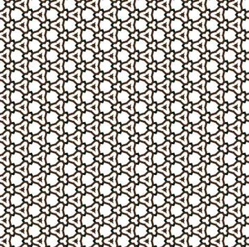 Seamless vector pattern in geometric ornamental style Stock-Illustration