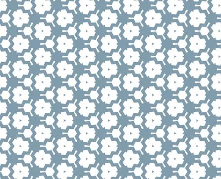 Seamless vector pattern in geometric ornamental style Illustrazione stock