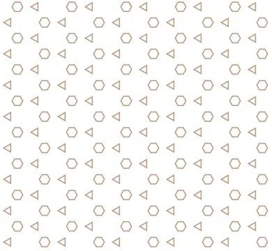 Seamless vector pattern in geometric ornamental style Иллюстрация