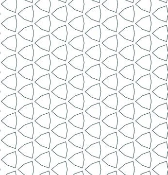 Seamless vector pattern in geometric ornamental style Stock Illustration