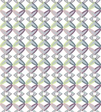 Seamless vector pattern in geometric ornamental style Stock-Illustration