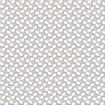 Seamless vector pattern in geometric ornamental style Stock Illustration