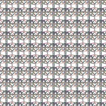 Seamless vector pattern in geometric ornamental style Stock-Illustration