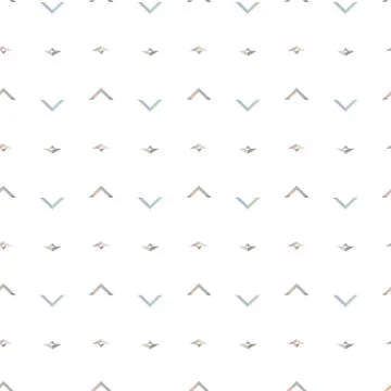 Seamless vector pattern in geometric ornamental style Stock Illustration