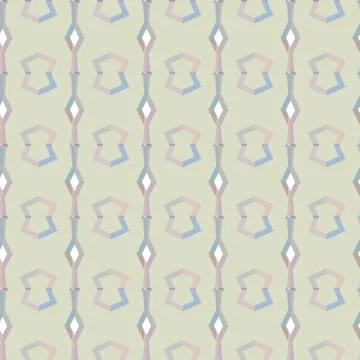 Seamless vector pattern in geometric ornamental style Stock-Illustration