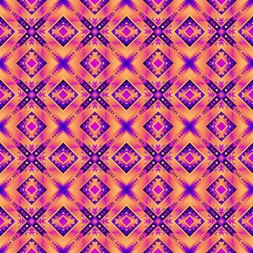 Seamless vector pattern in geometric ornamental style Stock Illustration