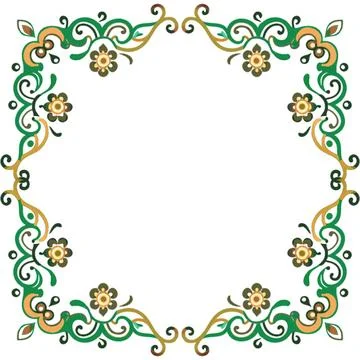 Seamless vector pattern in geometric ornamental style Stock Illustration