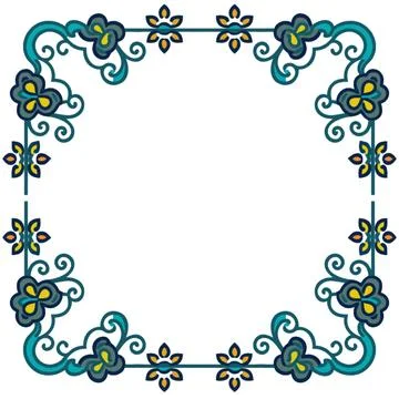 Seamless vector pattern in geometric ornamental style Stock Illustration