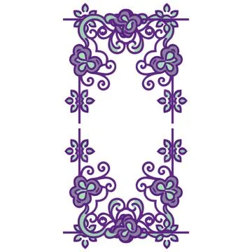 Seamless vector pattern in geometric ornamental style Stock Illustration