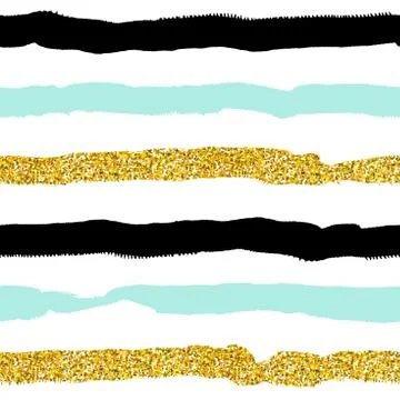 Seamless vector pattern with gold glitter Stock Illustration