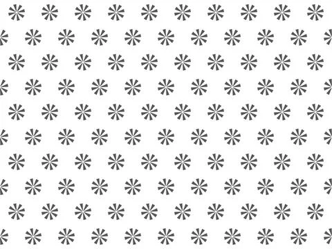 Seamless vector pattern with gray abstract geometric stars on white backgro.. イラスト素材