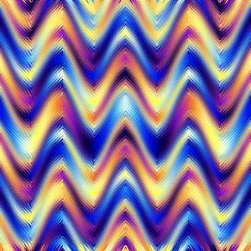 Seamless vector pattern. Grunge chevron pattern in low poly style. Illustrazione stock