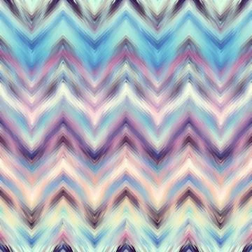 Seamless vector pattern. Grunge chevron pattern in low poly style. Stockillustratie