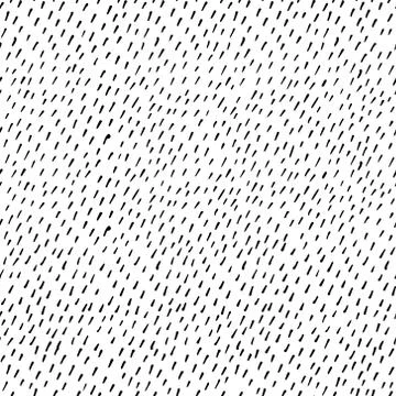 Seamless vector pattern with hand drawn strokes Stock Illustration