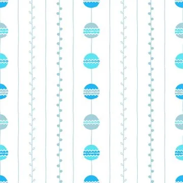 Seamless vector pattern. Hand drawn abstract background イラスト素材