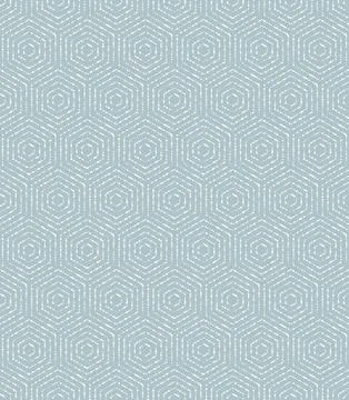 Seamless Vector Pattern With Hexagonal Dotted Shapes イラスト素材