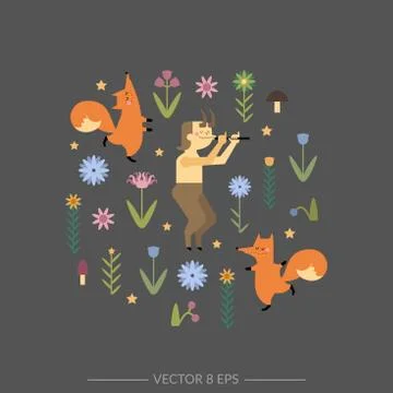 Seamless vector pattern Stock Illustration