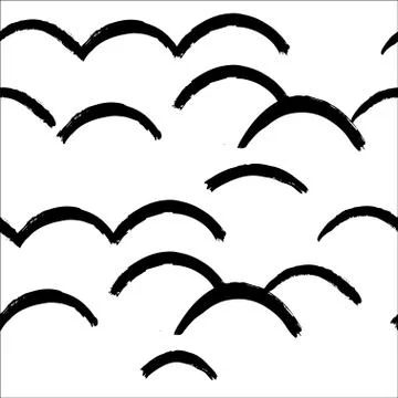 Seamless vector pattern. Stock Illustration