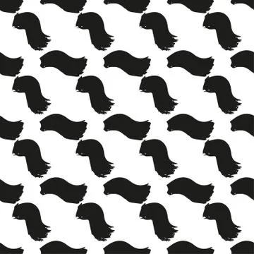 Seamless vector pattern. Stock Illustration