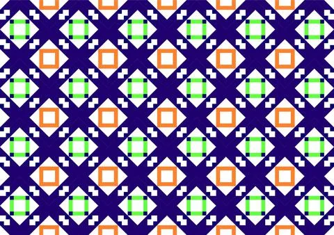 Seamless vector pattern. Stock Illustration