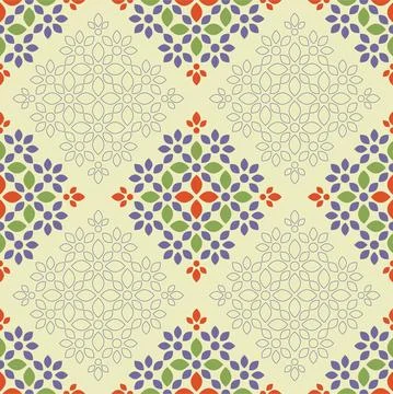 Seamless vector pattern Illustrazione stock