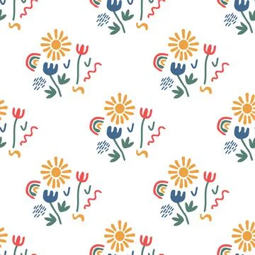 Seamless vector pattern Stock Illustration