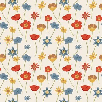 Seamless vector pattern Stock Illustration