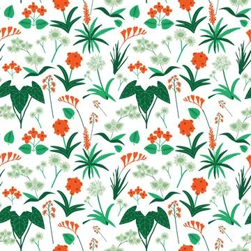 Seamless vector pattern Stock Illustration