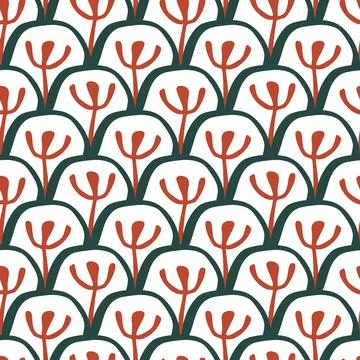 Seamless vector pattern Stock Illustration