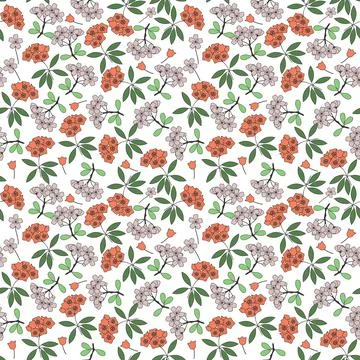 Seamless vector pattern Stock Illustration