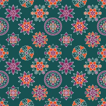 Seamless vector pattern Stock Illustration