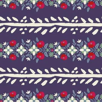 Seamless vector pattern Stock Illustration