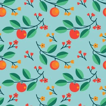 Seamless vector pattern Stock Illustration