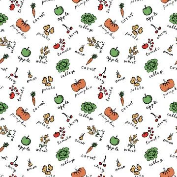 Seamless vector pattern Stock Illustration