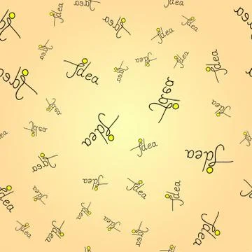 Seamless vector pattern illustration on a beautiful background Stock Illustration