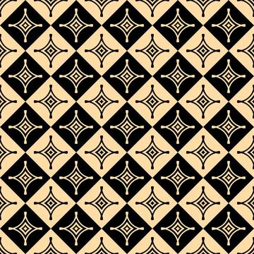 Seamless vector pattern. Japanese stylized symbol. 스톡 일러스트