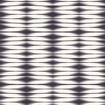 Seamless vector pattern. Modern geometric hand drawn woven tie dye style Stock Illustration
