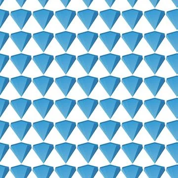 Seamless vector pattern. Modern stylish texture. Abstract diamond background. Stock Illustration