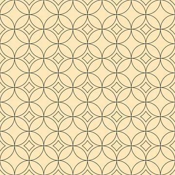 Seamless vector pattern. Modern stylish texture. Abstract geometric backgroun Stock Illustration